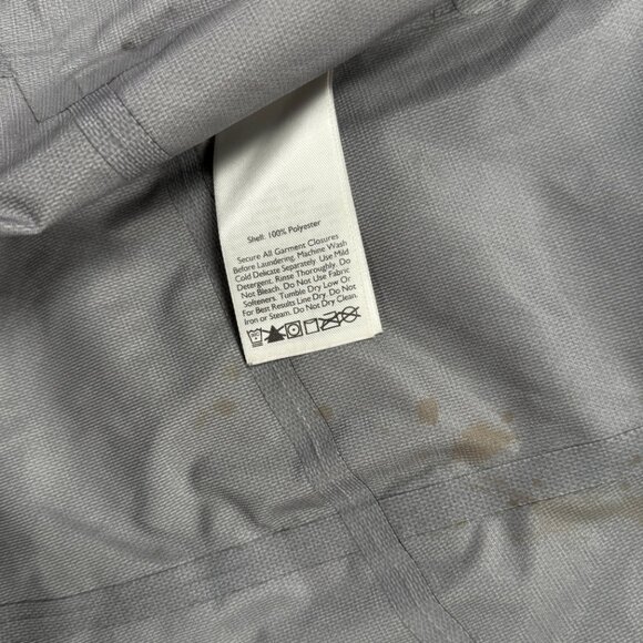 First Ascent Eddie Bauer Waterproof Softshell Jacket Black Front Zip Size XL - Picture 11 of 12